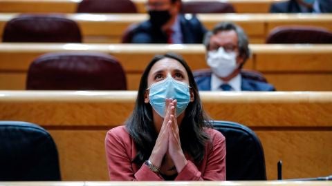 Irene Montero en el Senado