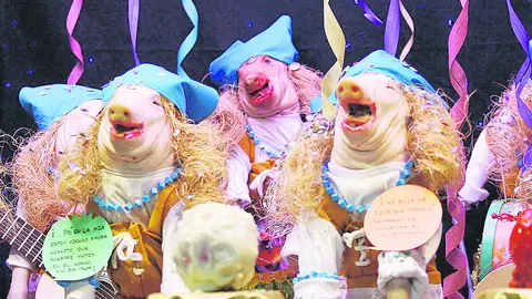 Un escaparate de Tosantos en Cádiz Un escaparate de Tosantos en Cádiz