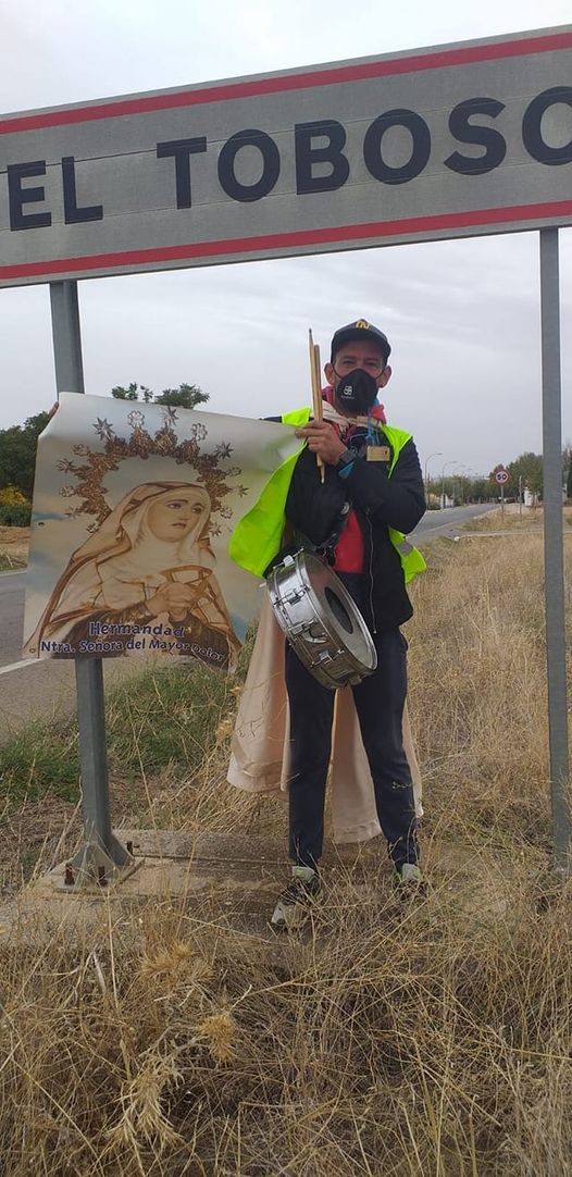 Jesús Lara contaba su experiencia a los oyentes desde la Mancha Toledana Jesús Lara contaba su experiencia a los oyentes desde la Mancha Toledana
