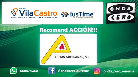 RecomendACCION!!! con Portas Artesanas RecomendACCION!!! con Portas Artesanas