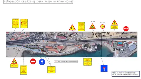 Plano de las obras Plano de las obras