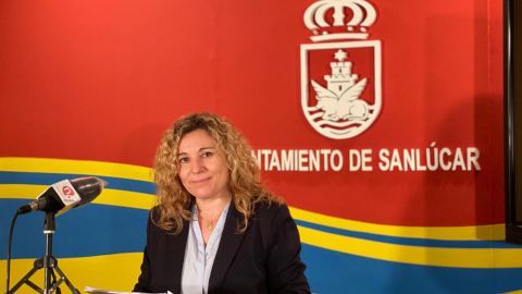 Ana Sumariva, delegada de Fomento del Ayuntamiento de Sanl&uacute;car