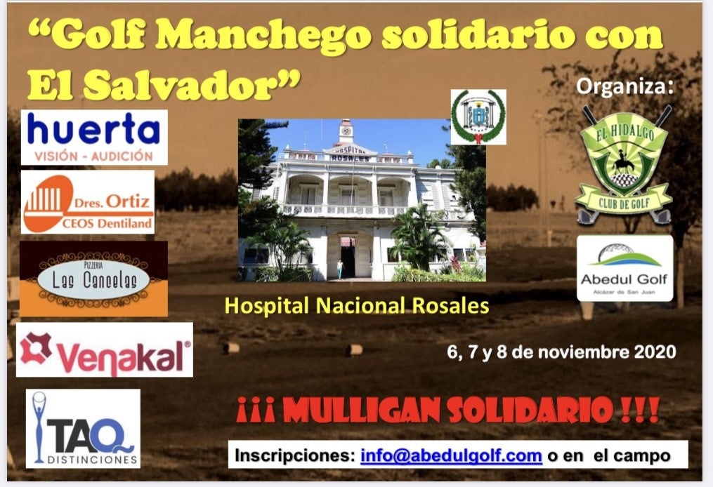Torneo solidario de golf a beneficio de un hospital en El Salvador Torneo solidario de golf a beneficio de un hospital en El Salvador