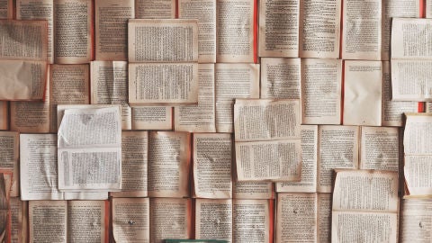 Miles de palabras en libros