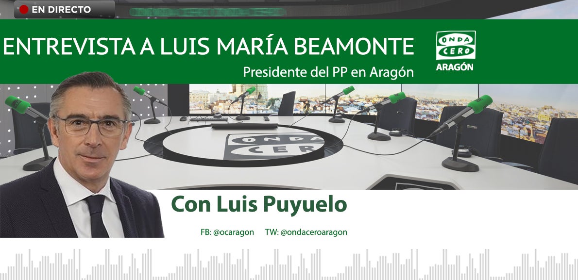 Beamonte: "Cuando se plantea una restricción, debe haber una medida de apoyo económico" Beamonte: "Cuando se plantea una restricción, debe haber una medida de apoyo económico"