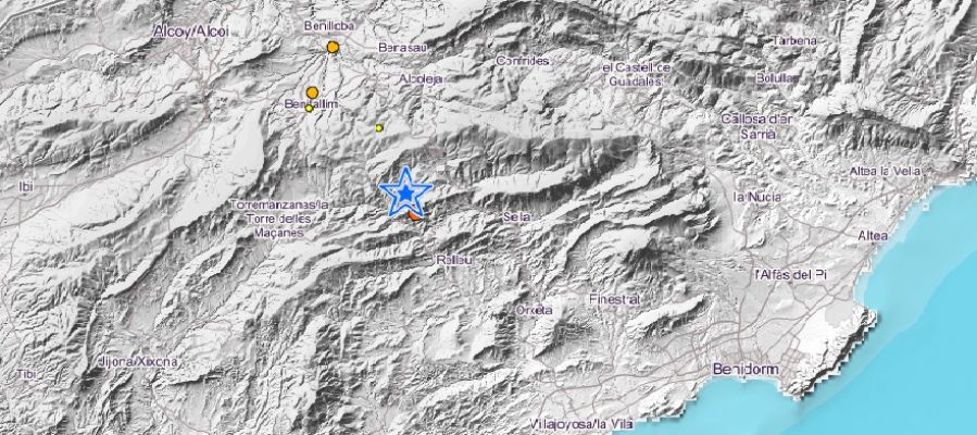 27 Un terremoto de 3,6 grados en la escala de Richter provoca otras cinco réplicas en Alicante