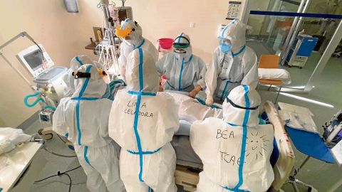 UCI do hospital de Ourense
