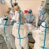 Los pacientes covid se multiplican por dos en un mes Los pacientes covid se multiplican por dos en un mes