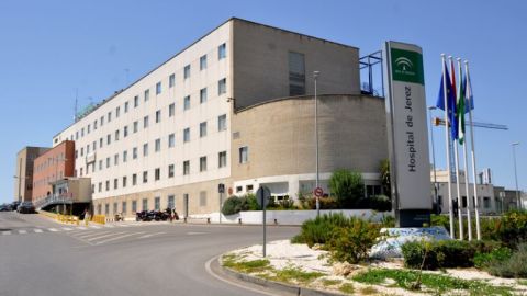El Hospital de Jerez en una foto de archivo