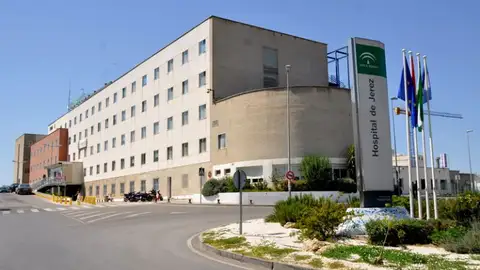 El Hospital de Jerez en una foto de archivo El Hospital de Jerez en una foto de archivo