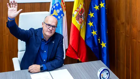 A Deputación aproba preto de 100.000 € en achegas para entidades e concellos Manuel Baltar na reuinión por videoconferencia