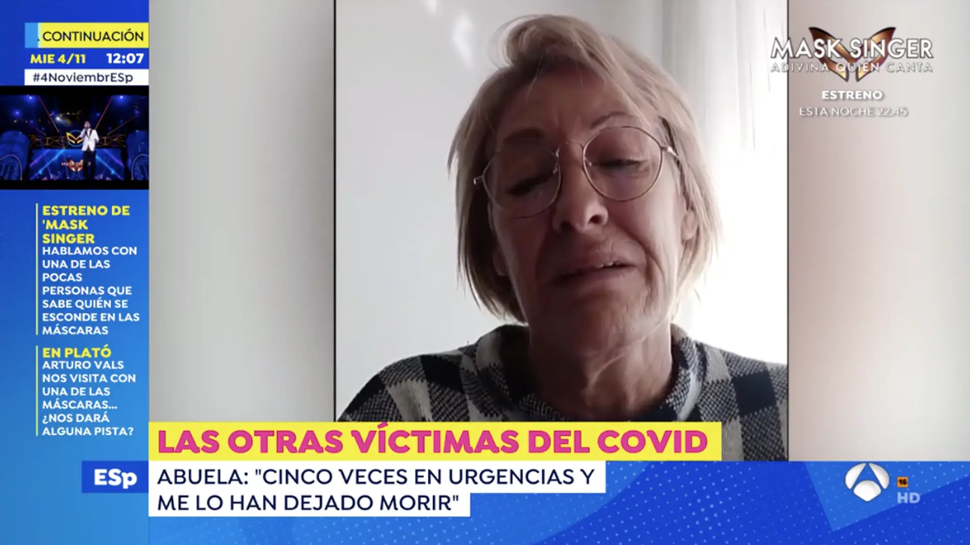 El desgarrador vídeo de una abuela tras la muerte de su nieto de 8 años en Alicante