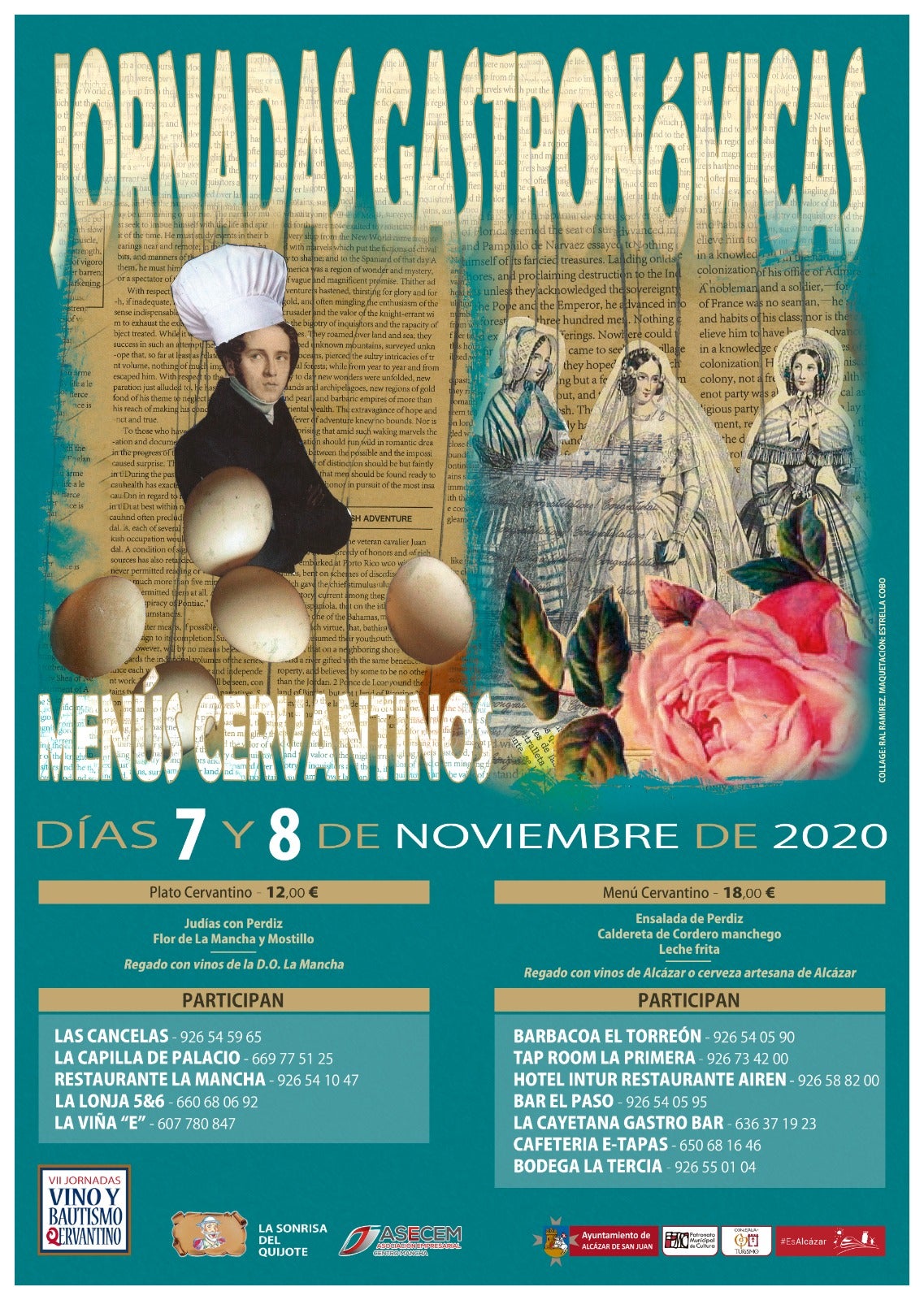 “Menús Cervantinos” para el fin de semana en el Corazón de la Mancha “Menús Cervantinos” para el fin de semana en el Corazón de la Mancha