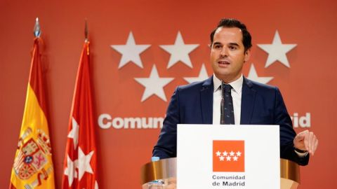 El vicepresidente, consejero de Deportes, Transparencia y portavoz de la Comunidad de Madrid, Ignacio Aguado.
