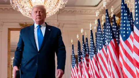 Donald Trump, actual presidente de Estados Unidos Donald Trump, actual presidente de Estados Unidos