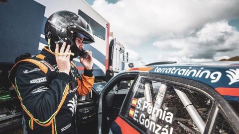Surhayen Pern&iacute;a, piloto rallyes. Rally La Nuc&iacute;a