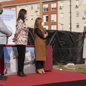 Acto de puesta de la primera piedra en San Fernando Acto de puesta de la primera piedra en San Fernando