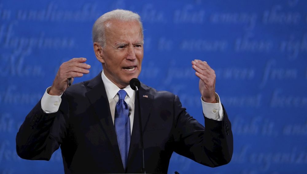 Joe Biden: "El pueblo americano es el que decide quién ha ganado" Joe Biden: "El pueblo americano es el que decide quién ha ganado"