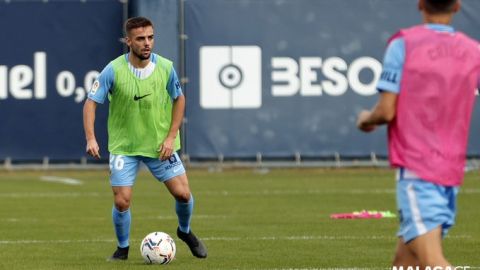 Ismael Casas, jugador del Málaga