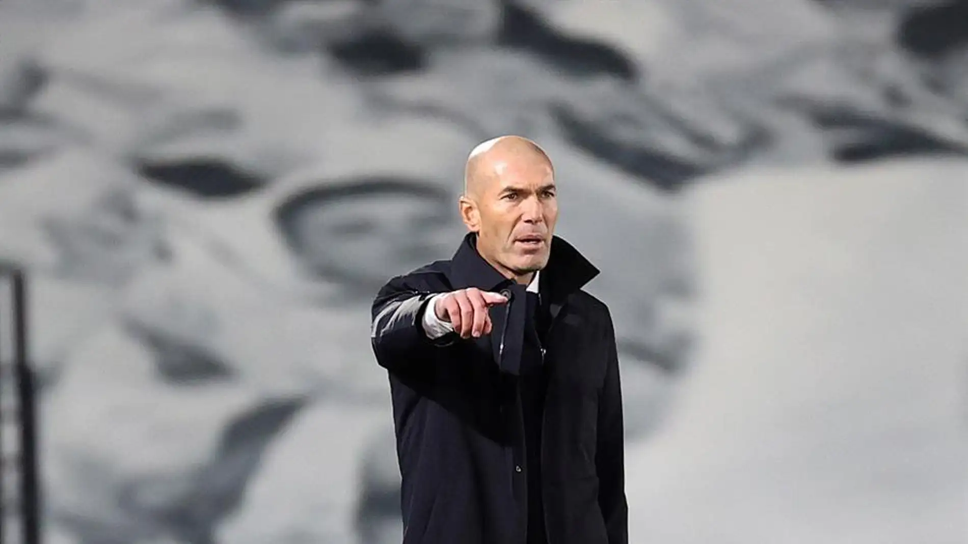 El entrenador del Real Madrid, Zinedine Zidane. 