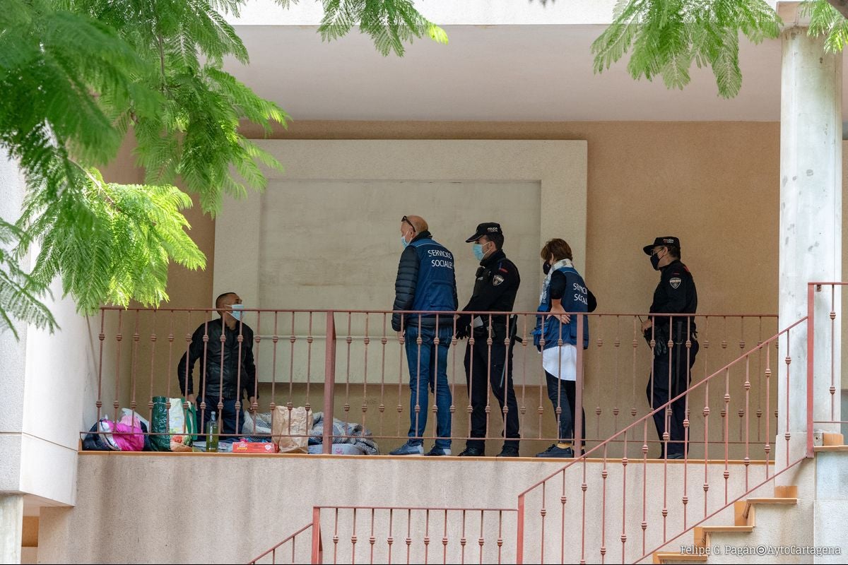 Las personas sin hogar tendrán un alojamiento mientras dure el toque de queda Las personas sin hogar tendrán un alojamiento mientras dure el toque de queda