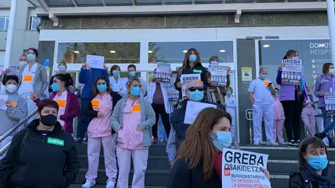 Jornada de huelga de los sindicatos de Osakidetza Jornada de huelga de los sindicatos de Osakidetza