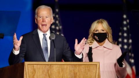 El candidato dem&oacute;crata la Casa Blanca, Joe Biden