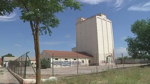 Silo de cereal Silo de cereal