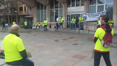 Concentraci&oacute;n esta ma&ntilde;ana de la Polic&iacute;a Local de Ciudad Real