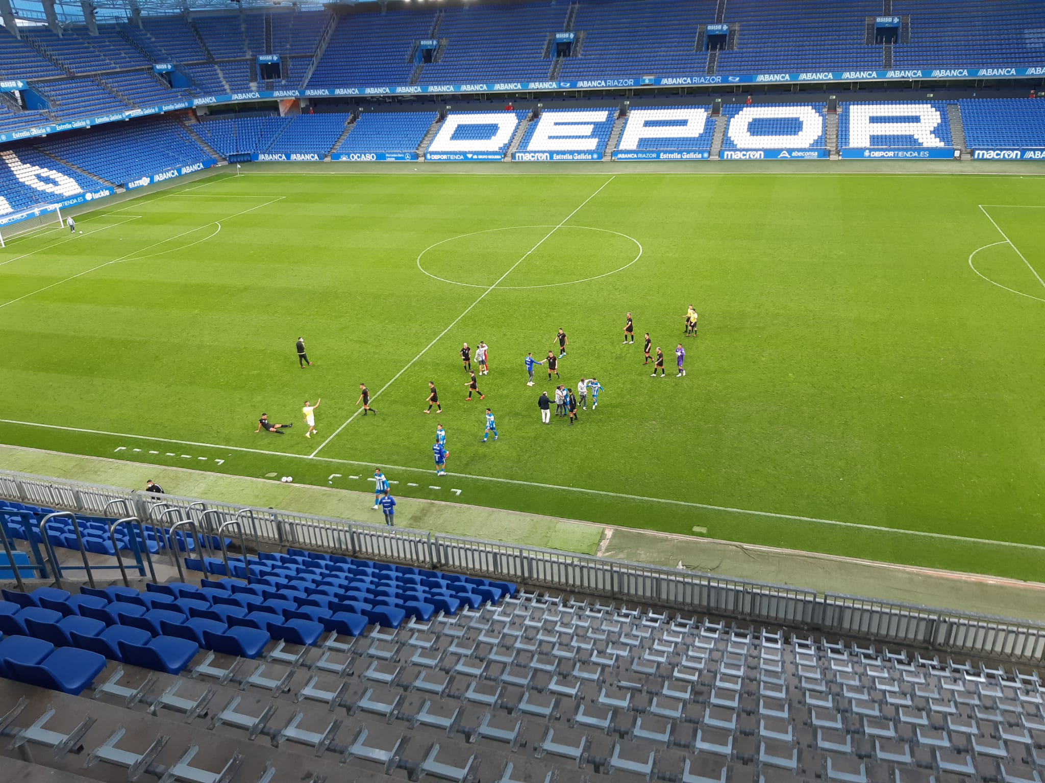 La Xunta confirma el 40% de los aforos para Riazor y A Malata en el comienzo de la 1ª Federación La Xunta confirma el 40% de los aforos para Riazor y A Malata en el comienzo de la 1ª Federación