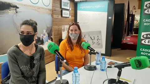 Carmen Fornell y Laura Hidalgo, del Molino de Pesca Carmen Fornell y Laura Hidalgo, del Molino de Pesca