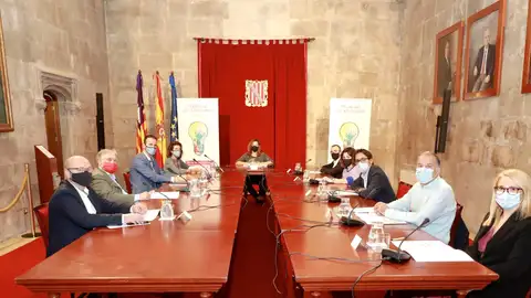 El Govern destina 72 millones al Plan de Choque para la Ocupación 2020-2021 Celebración de la Mesa de Diálogo Social.