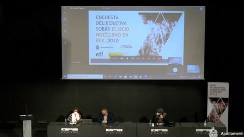 Foro Deliberativo sobre el Ocio Nocturno celebrado en el centro de congresos de Elche. Foro Deliberativo sobre el Ocio Nocturno celebrado en el centro de congresos de Elche.