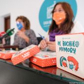 Instantes de la rueda de prensa