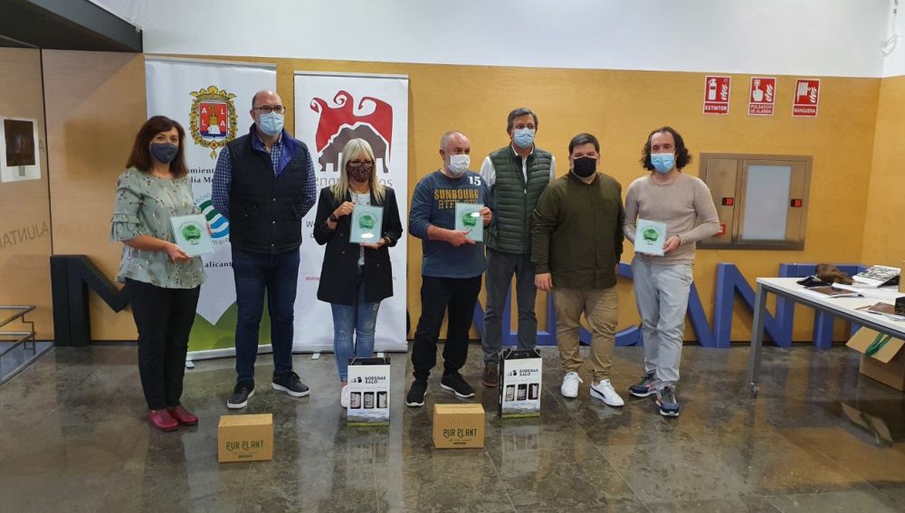 Un momento de la entrega de premios
