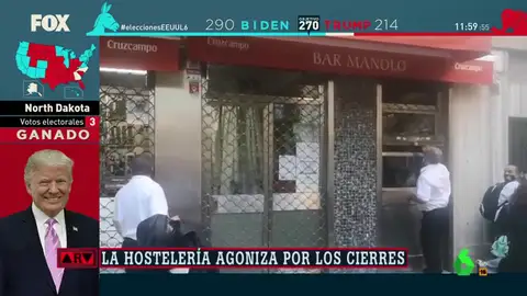 La emotiva despedida al 'Bar Manolo', que echa el cierre tras 85 años de historia debido a la pandemia de coronavirus La emotiva despedida al 'Bar Manolo', que echa el cierre tras 85 años de historia debido a la pandemia de coronavirus