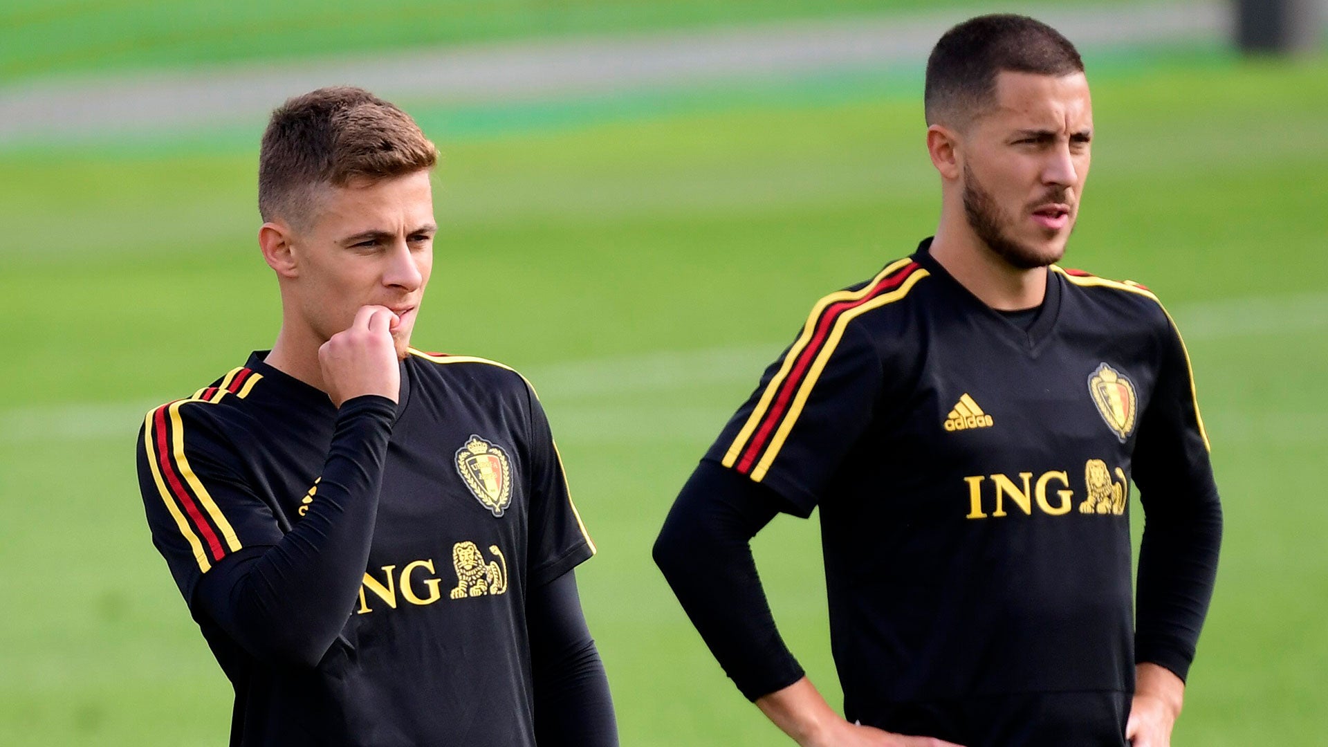 Thorgan Hazard: "Eden está bien, pero no puede hacer nada ahora" Thorgan Hazard: "Eden está bien, pero no puede hacer nada ahora"