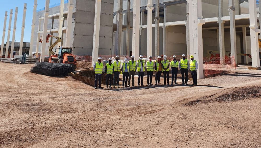 El centro que AZA Logistics construye en Parc Sagunt abrirá en marzo del próximo año y empleará a 60 personas