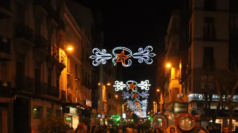 Luces de Navidad en el centro de Cuenca en 2020 Luces de Navidad en el centro de Cuenca en 2020