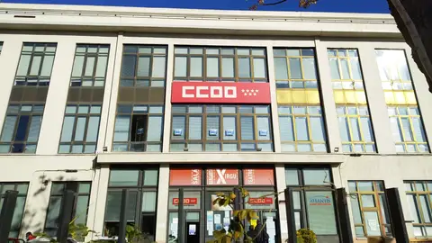 Fachada CC.OO Alcalá de Henares Fachada CC.OO Alcalá de Henares