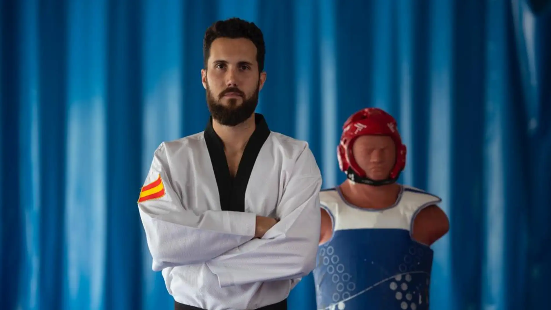 Raúl Martínez García, taekwondista ilicitano que competirá en los Juegos Olímpicos de Tokio.