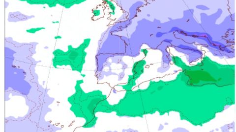Puede llover algo m&aacute;s de lo habitual la pr&oacute;xima semana