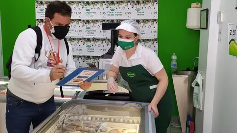 Uno de los educadores ambientales Uno de los educadores ambientales