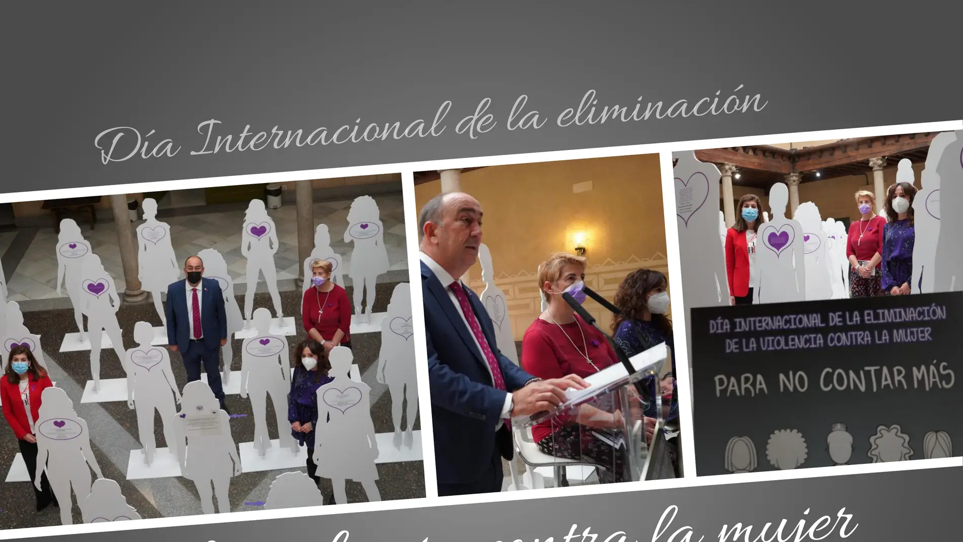 La Diputación celebra un año más el 25N día internacional de la eliminación de la violencia contra la mujer