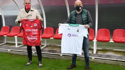 Laredo-Racing Laredo-Racing, encuentro de entrenadores antes del derbi