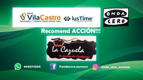 RecomendACCION!!! con La Cazuela RecomendACCION!!! con La Cazuela