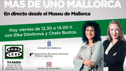 Más de Uno Mallorca 20/11/2020 En directo desde el Museu de Mallorca