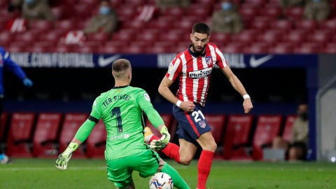 Carrasco bate a Ter Stegen