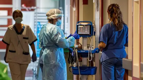 Planta reservada para enfermos covid en el hospital Son Espases de Palma de Mallorca Planta reservada para enfermos covid en el hospital Son Espases de Palma de Mallorca