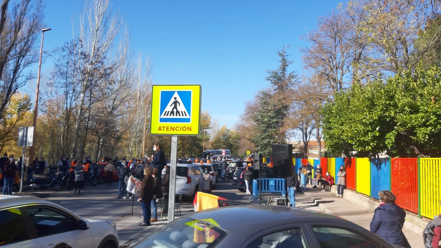 La manifestación ha terminado con la lectura de una manifiesto La manifestación ha terminado con la lectura de una manifiesto